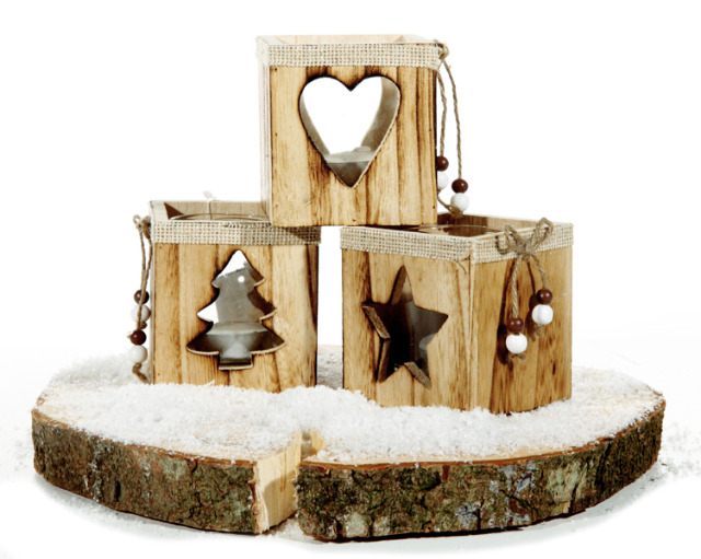 17 28465, Holz Windlicht 8 cm, mit Glaseinsatz, Weihnachtsdeko SchiebetUren Holz Mit Glaseinsatz ~ 17 28465, Holz Windlicht 8 cm, mit Glaseinsatz, Weihnachtsdeko