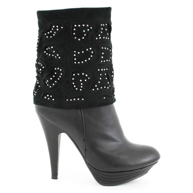 Damen Stiefel Schuhe Schwarz Gr. 36-41 für 8,90 EUR