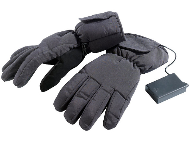 Elektrisch beheizte Handschuhe batteriebetrieben Gr. L / 8,5