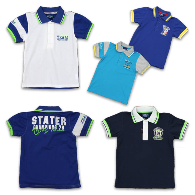 Jungen Polo T-Shirts Oberteile für 3-16 J. je 3,95 EUR