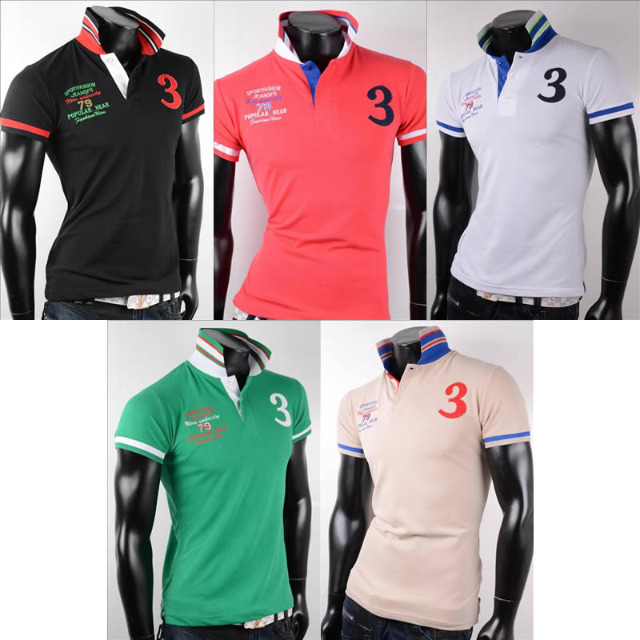 Herren Polo Shirts Oberteile Gr. M-3XL je 7,25 EUR