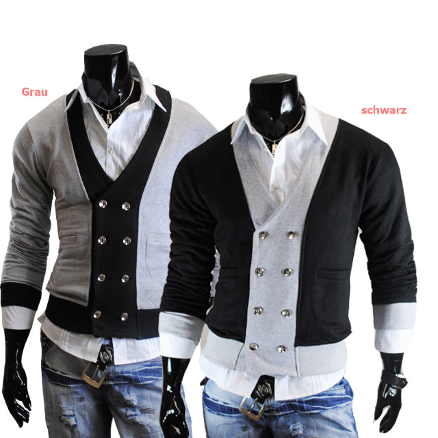 Garcia Pescara GP15 Herren Cardigan Pullover grau Gr. S