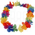 Blumenkette / Hawaiikette bunt für Geburtstag party