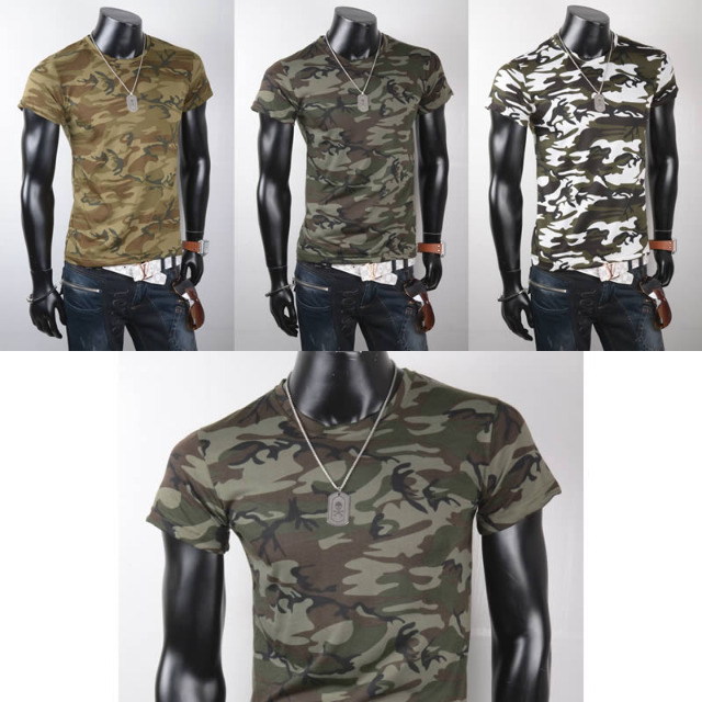 Sport Freizeit T-Shirts Army Look Gr. M-3XL je 4,25 EUR