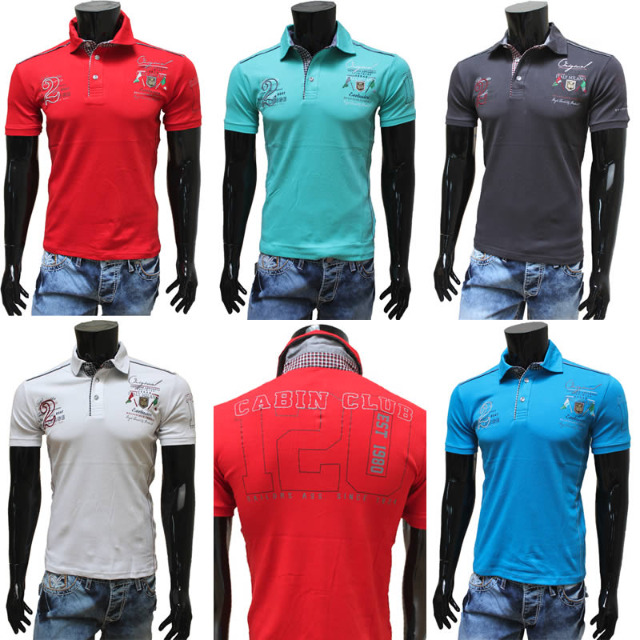 Herren Polo Shirts Oberteile Gr. M-XXL