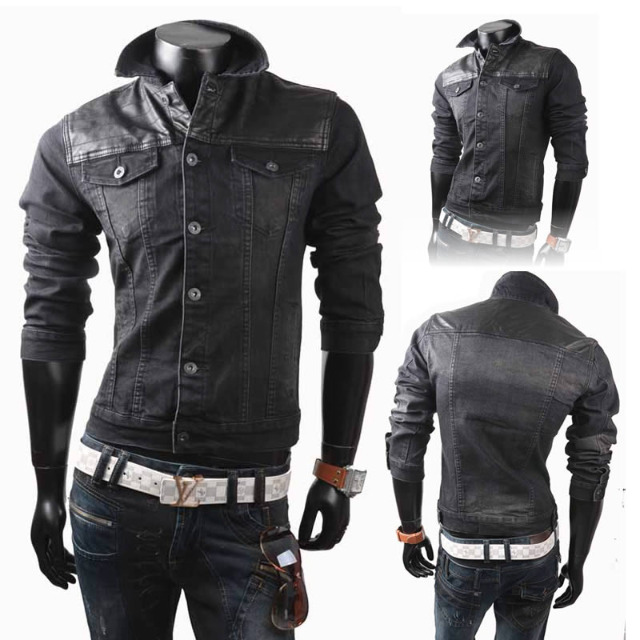 Herren Jeans Hemden Oberteile Gr. S-XXL