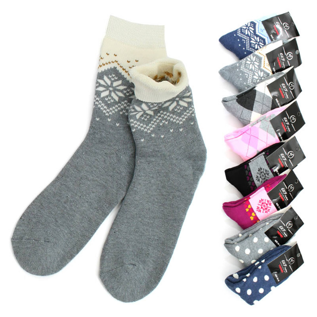 Damen Winter Thermo Socken Mix Gr. 35-42
