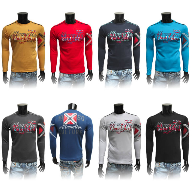 Pullover Langarm Oberteile Shirts Gr. M-XXL