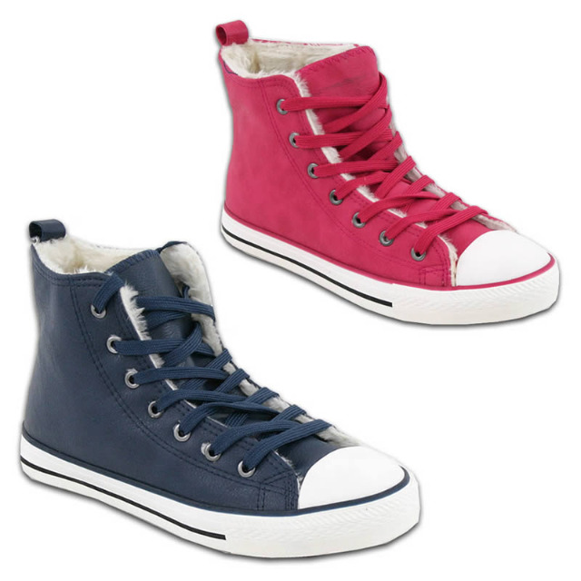 Damen Freizeit Schuhe Sneaker Fütterung