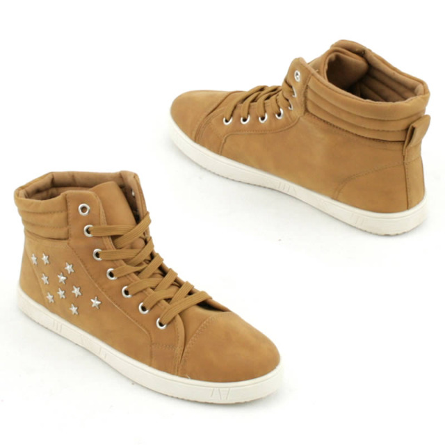 Damen Freizeit Business Schnür Schuhe Sneaker