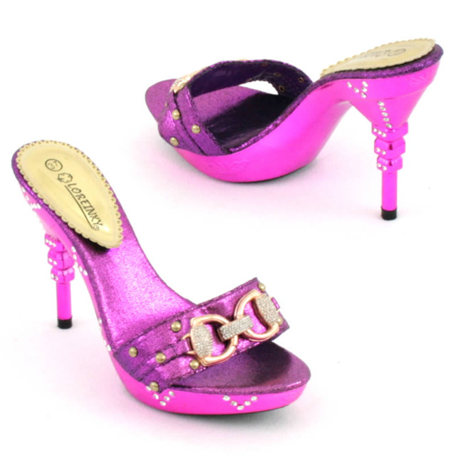 Damen Pumps High Heels Schuhe Lackoptik