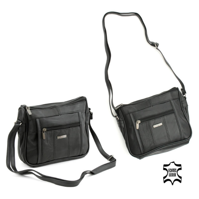 Echt Leder Shopper Travel Bag Umhänge Tasche