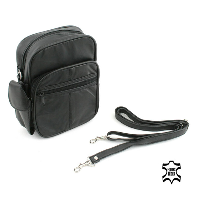 Echt Leder Shopper Travel Bag Umhänge Tasche