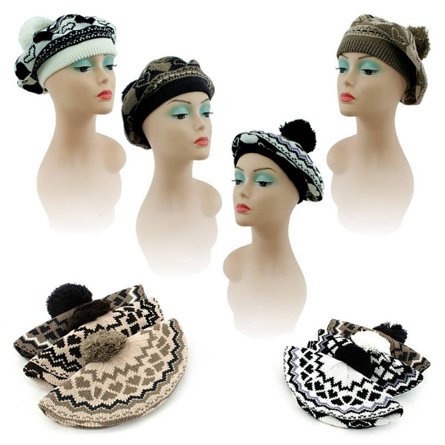 Winter Strick Pudel Mützen Unisex Mix je 1,49 EUR