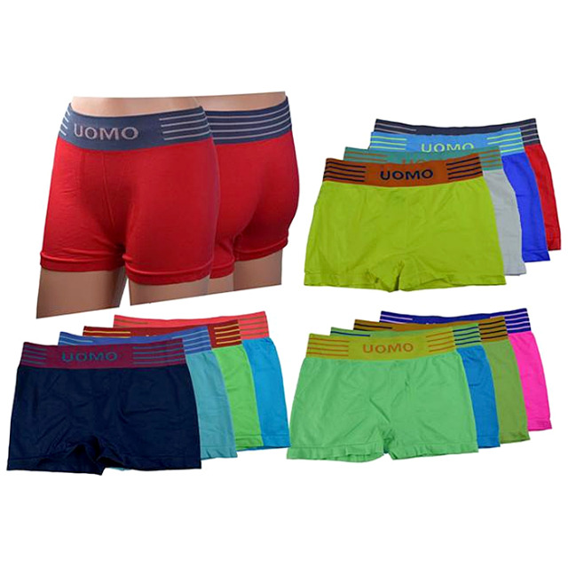 Jungen Seamless Boxer Shorts Slips Mix Gr. 14-16 für 1,05 EUR