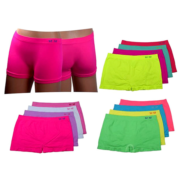 Mädchen Seamless Boxer Shorts Slips Mix Gr. 10-16 für je 1,05 EUR