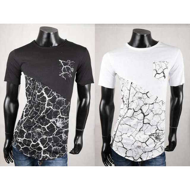 Herren Freizeit T-Shirts Oberteile Kurzarm Shirt