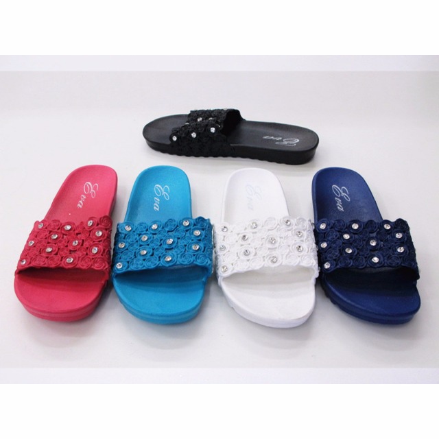 Damen Sommer Sandalen Slipper Schuhe