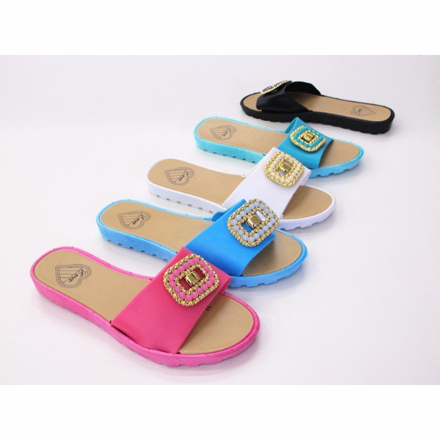 Damen Sommer Sandalen Slipper Schuhe