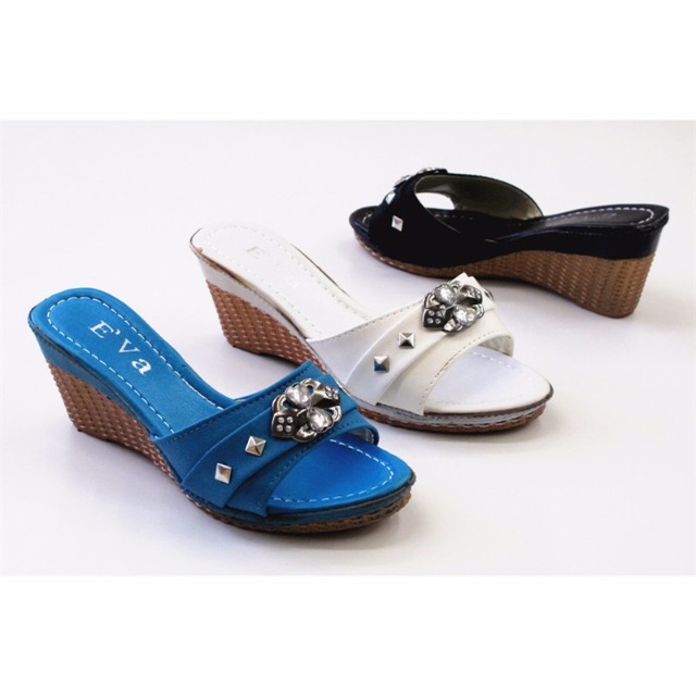 Damen Sommer Sandalen Slipper Schuhe