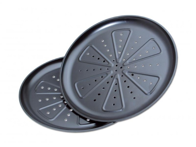 CHG Pizza-Backblech antihaftbeschichtet Pizza Backen Pizzaofen Backen Pizzaria