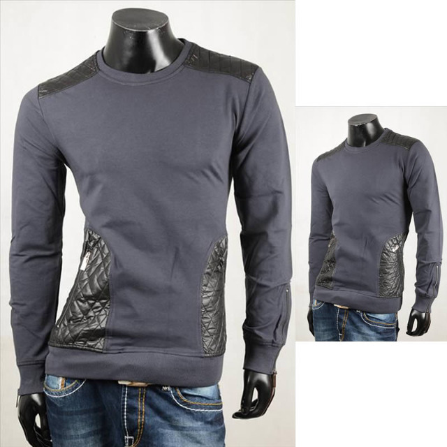Modische Herren Langarm Shirts Pullover
