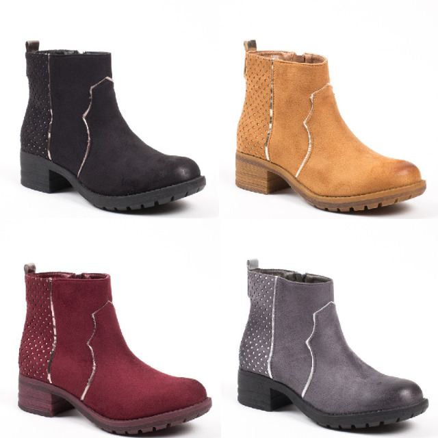 Damen Herbst Winter Stiefeletten Schuhe