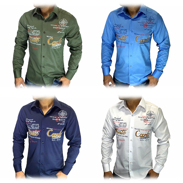 Herren Freizeit Business Hemden Gr. S-3XL je 11,50 EUR