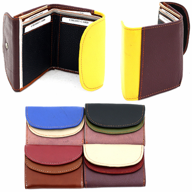 Echt Leder Geldbörsen Portemonnaies Mix je 3,75 EUR