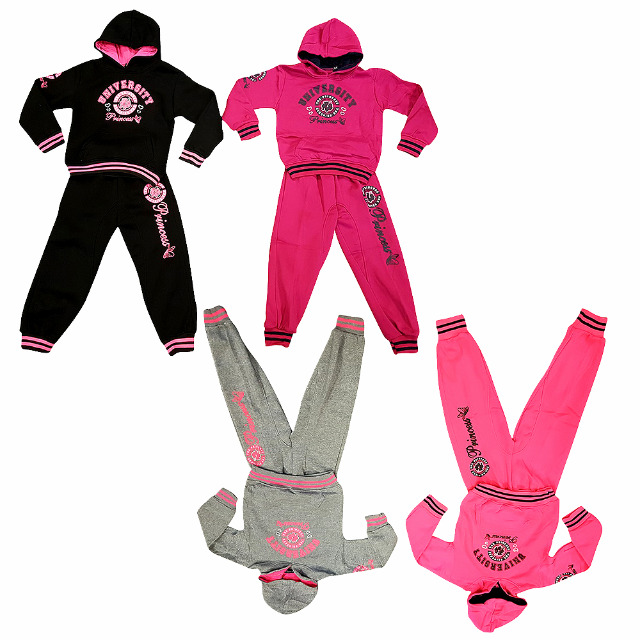 Kinder Mädchen Jogging Freizeit Sport Anzüge für 4-14 J. je 7,50 EUR