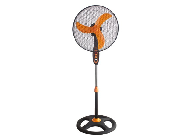 beper Standventilator in orange mit 35cm Durchmesser Ventilator Kühlung Luft