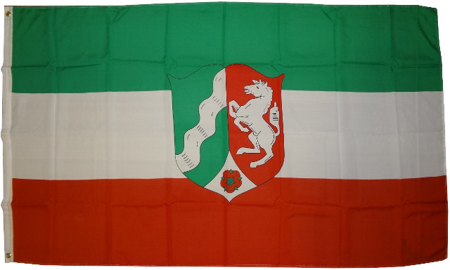 Flagge  Nordrhein-Westfalen  90 x 150 cm