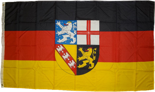 Flagge  Saarland  90 x 150 cm
