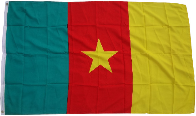 XXL Fahne Flagge  Kamerun  250 x 150 cm