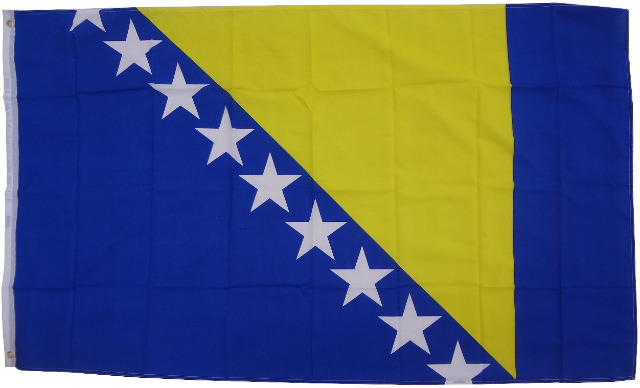 XXL Flagge  Fahne Bosnien-Herzogowina  250 x 150 cm