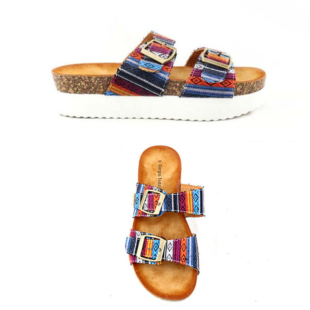 Damen Sommer Sandalen Slipper Schuhe