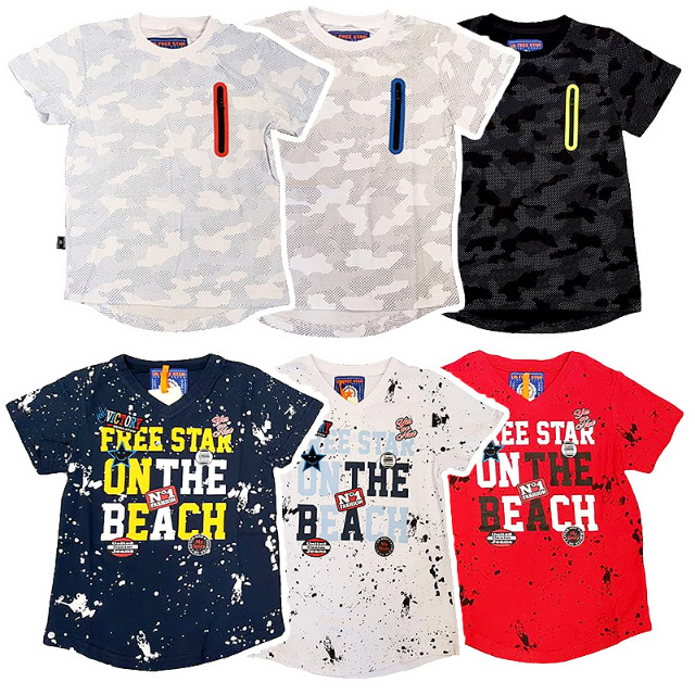 Kinder Jungen Frühling Sommer Freizeit Shirts Gr. 4-14 J. je 5,95 EUR