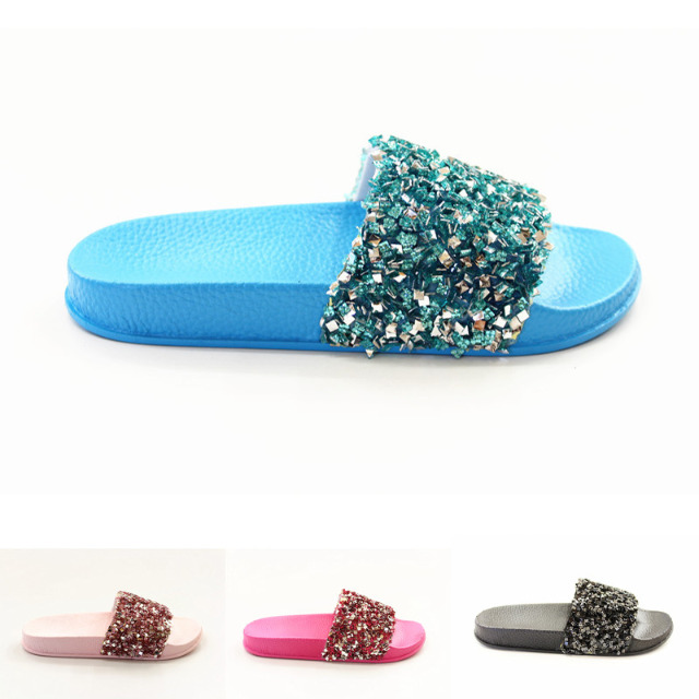 Damen Sommer Sandalen Slipper Schuhe