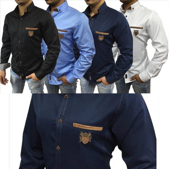 Herren Freizeit Business Hemden 