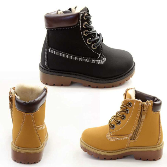 Kinder Herbst Winter Fell Stiefel Boots 