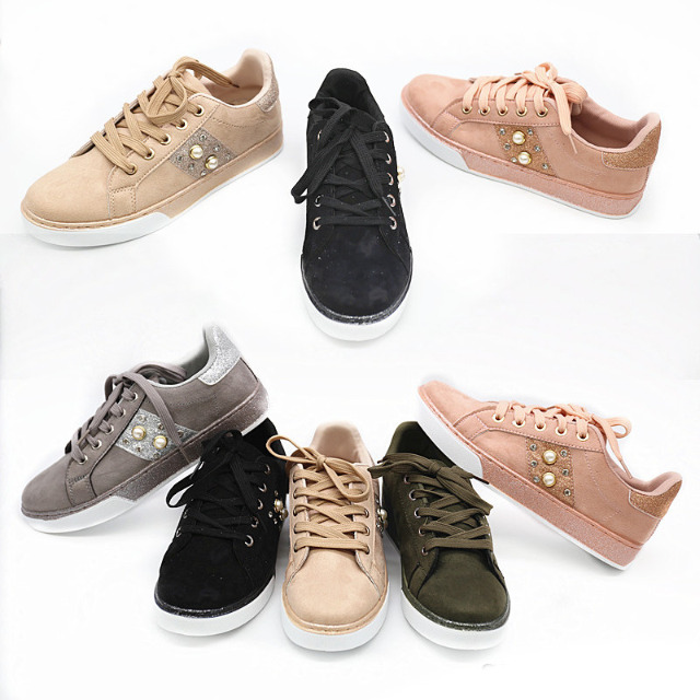 Damen Freizeit Sport Schuhe Sneaker Boots