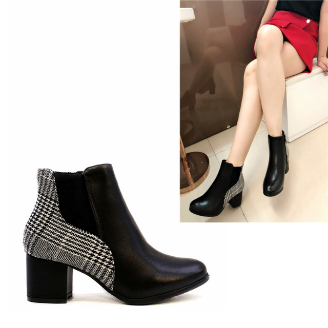 Damen Stiefeletten Stiefel