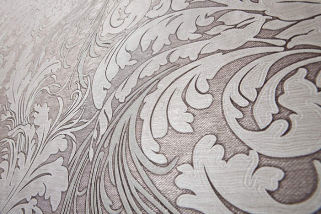 Barock Tapete EDEM 9017-34 heißgeprägte Vliestapete geprägt mit floralen Ornamenten glitzernd grau silber beige-grau 10,65 m2 Barock Tapete EDEM 9017-34 heißgeprägte Vliestapete geprägt mit floralen Ornamenten glitzernd grau silber beige-grau 10,65 m2