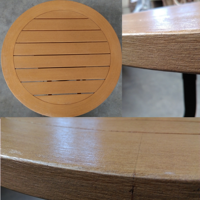 Tischplatte Wetterfest Gastronomie Bistrotiische Gartentische für