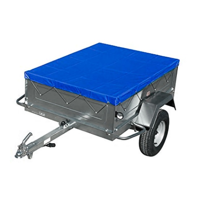 Anhängerplane mit Gummiseil 207x114 cm