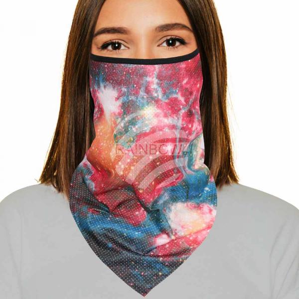 Mundschutztuch Multituch multicolor Weltall Galaxy