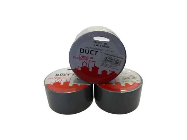 Klebeband duct tape grau silber 48mm x 9m