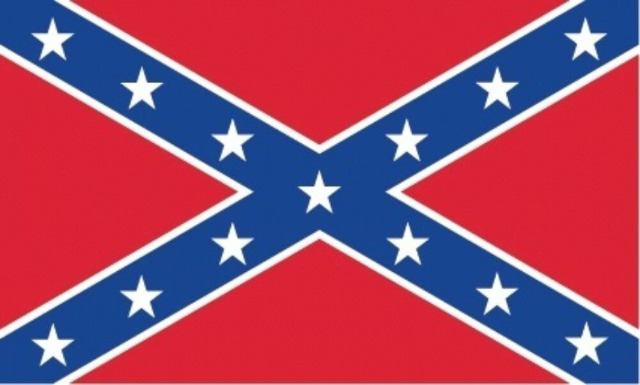 Flagge Südstaaten 90 x 150 cm Fahne mit 2 Ösen Flagge Sturmflagge Sturmfahne Hissfahne  Hissflagge USA Bundesstaat Dixieland Konföderierten