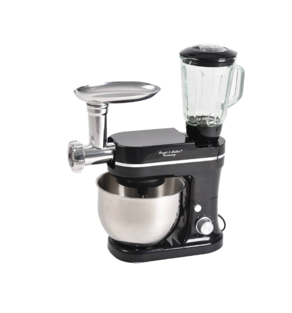 KÜCHENMASCHINE 3 in 1 MIT KIPPBAREM MOTORKOPF, Küchenhelfer, Küchengerät, Teigmaschine rühren, mixen, crushen, kneten, mixer