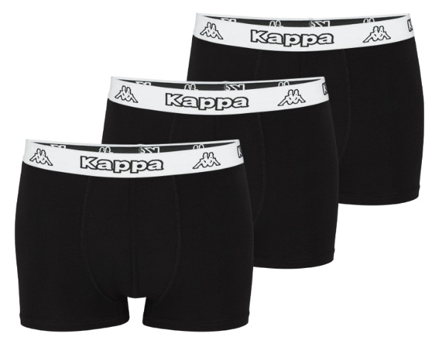 Kappa® Herren Boxershort aus Baumwolle - 3er Pack